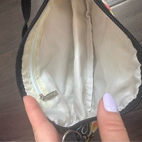 LeSportsac Multicolor Floral and Butterfly mini Bag - Picture 4 of 4